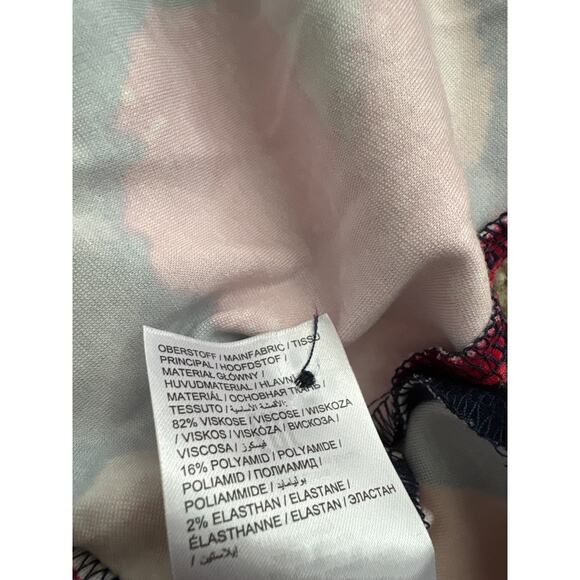 Ulla Popken Floral Print Dress NWT Size 20/22 w/Pockets - Picture 3 of 6